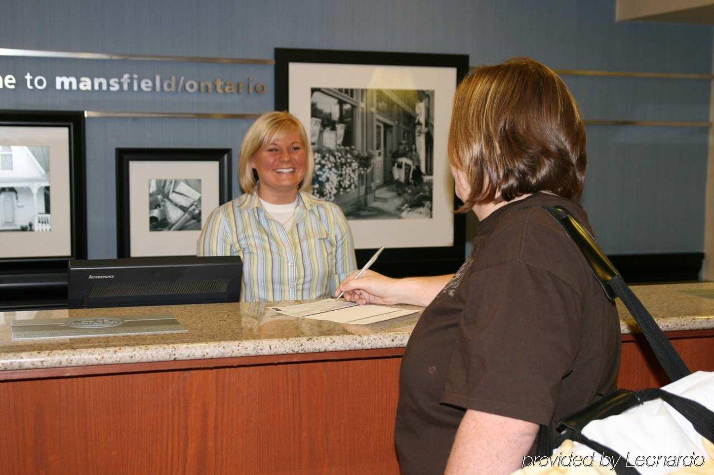 Hampton Inn Mansfield/Ontario Interior foto
